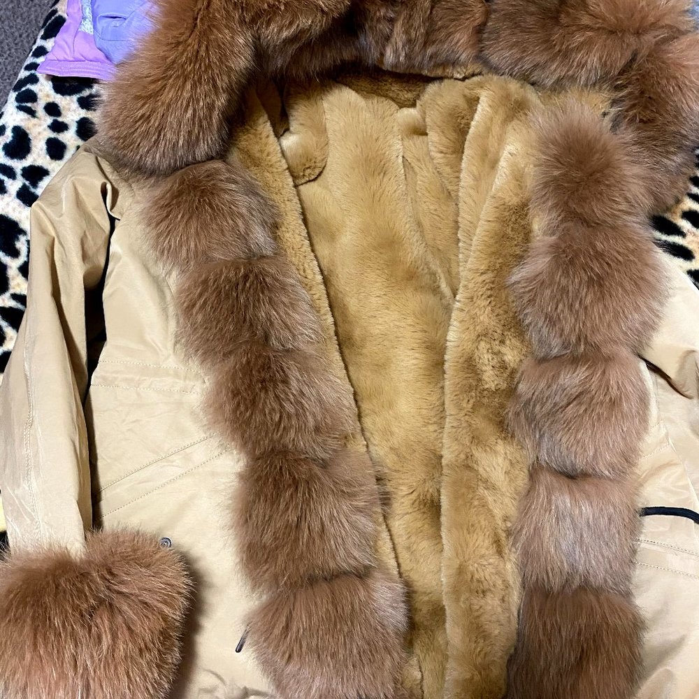 Super warm winter jacket size M. parka